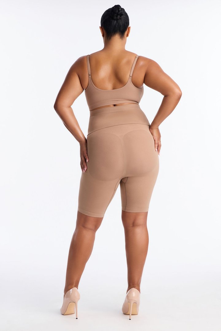 Nova Sculpt Seamless Strong Compression Bralette - Nude