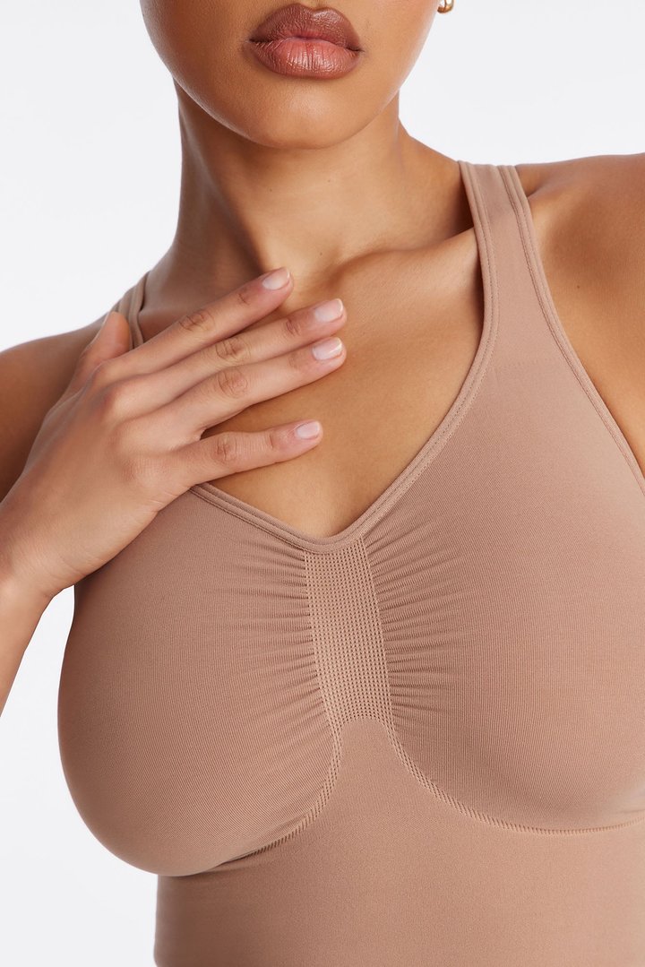 Nova Sculpt Seamless Strong Compression Shaping Tank - Nude