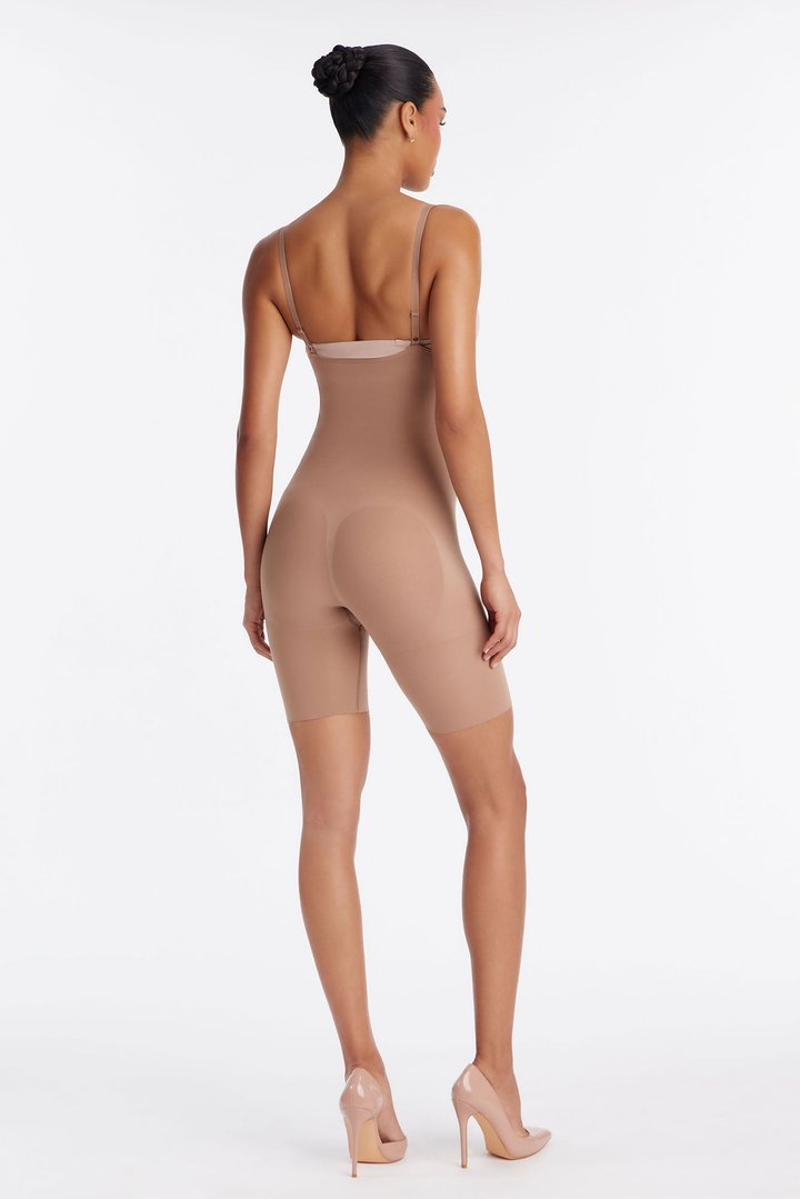 Nova Sculpt Seamless Strong Compression Butt Lifting Bodysuit - Nude