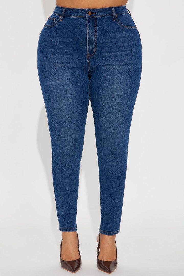 Bedford Booty Sculpting Everyday Skinny Jeans - Dark Wash