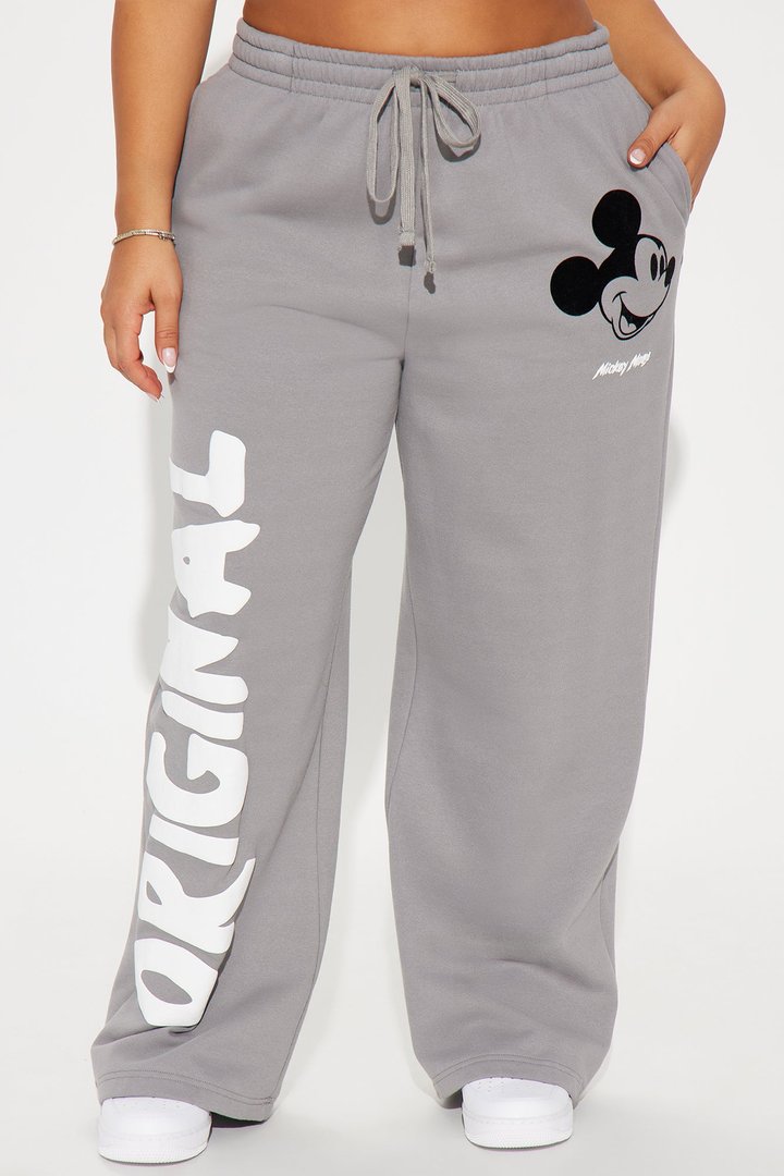 Mickey Mouse Puff Print Sweatpant - Grey