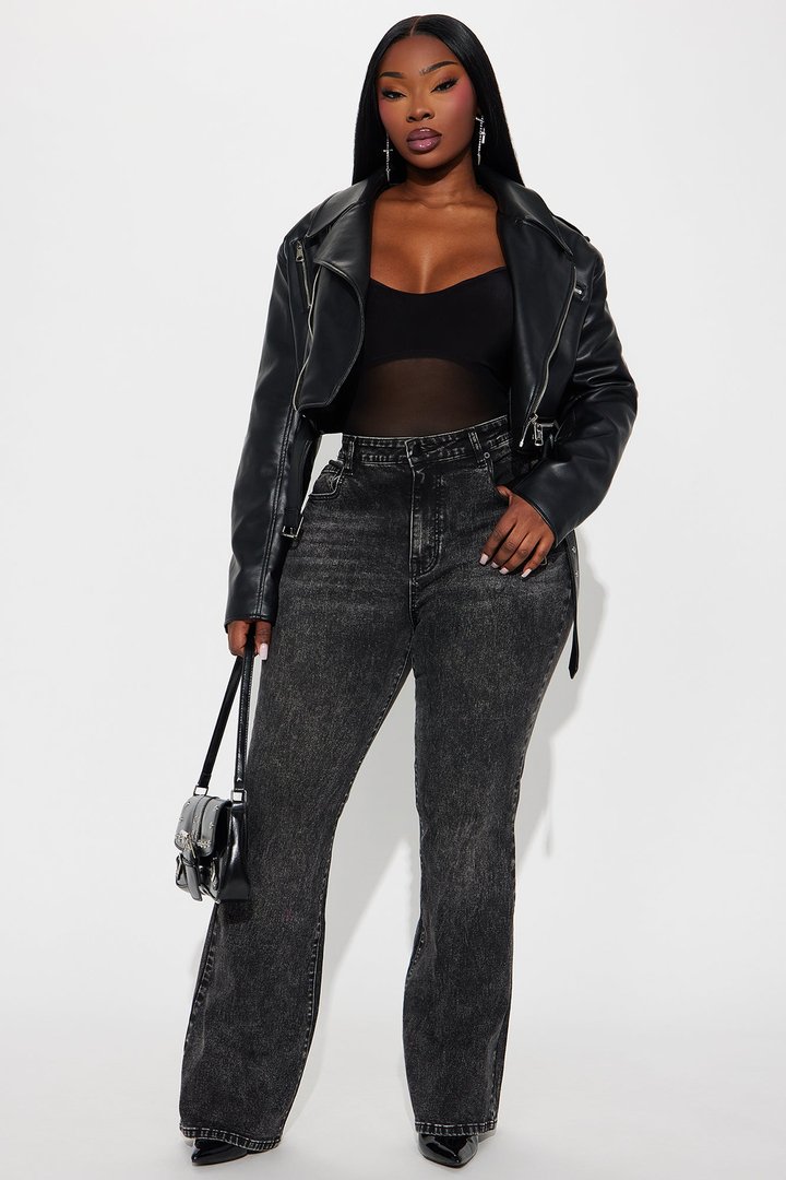 Gemma Sculpting Stretch Bootcut Jeans - Black
