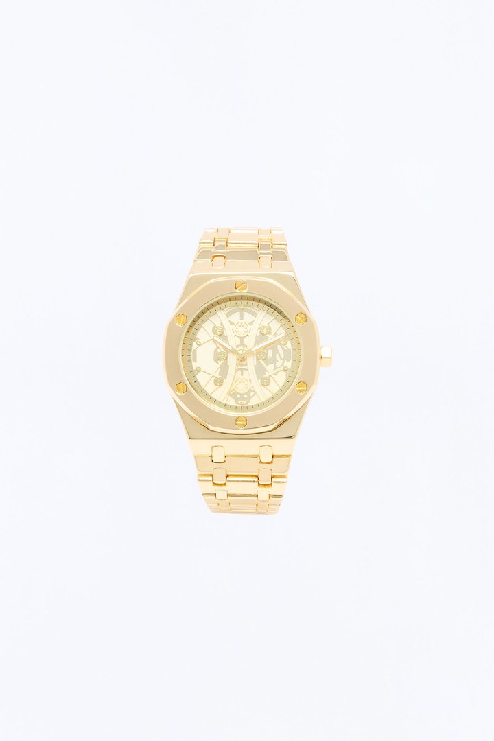 Outlaw Analogue Watch - Gold/Gold