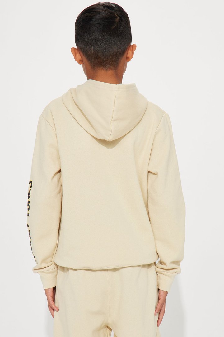 Mini Looney Tunes Chenille Hoodie - Sand
