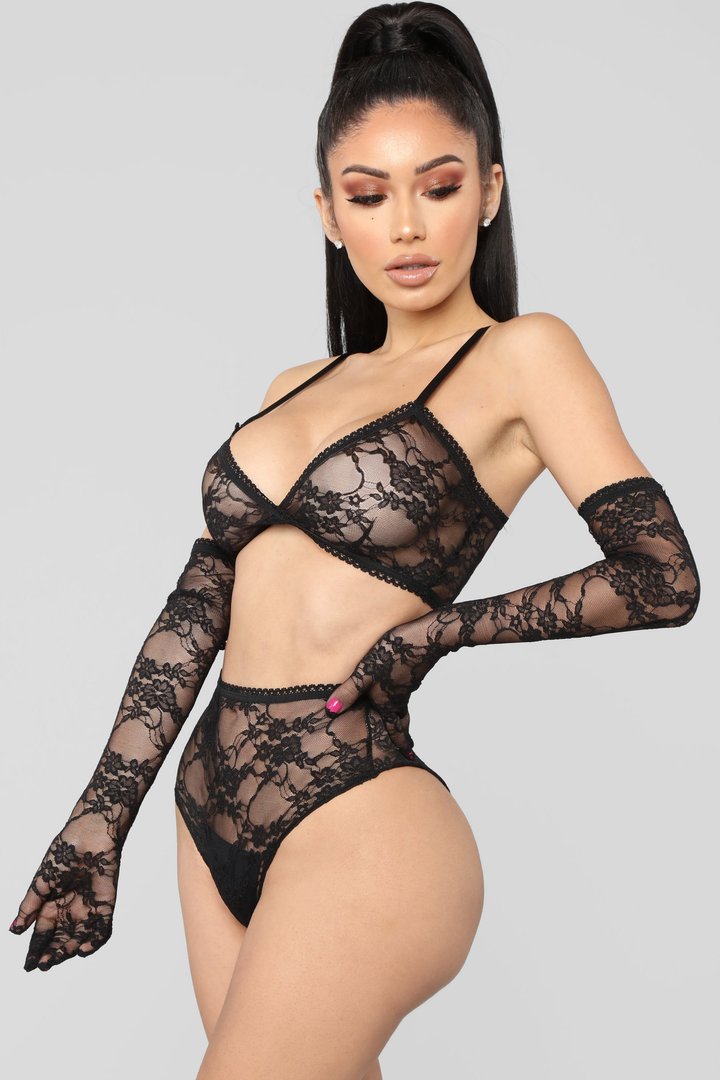 Feels Good Being Bad 3 Piece Set - Black