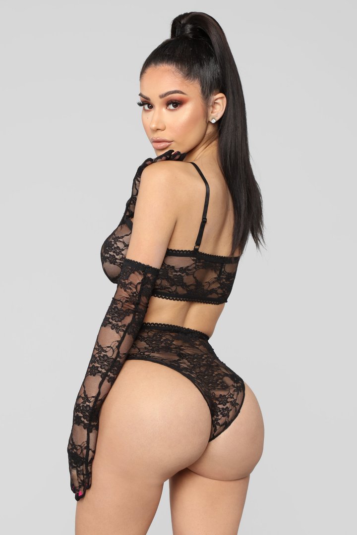 Feels Good Being Bad 3 Piece Set - Black