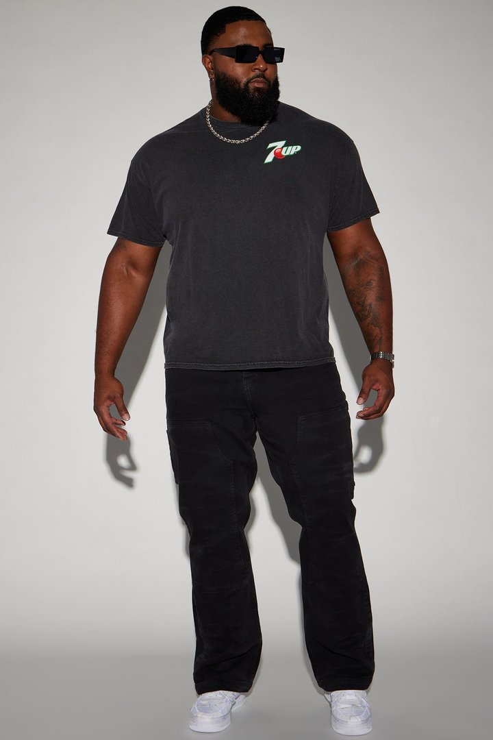 Indestructible Slim Flare Carpenter Pants - BlackWash