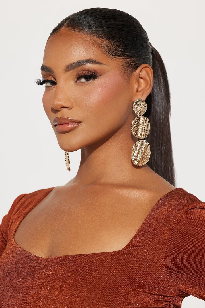 Ethiopia Earrings - Gold