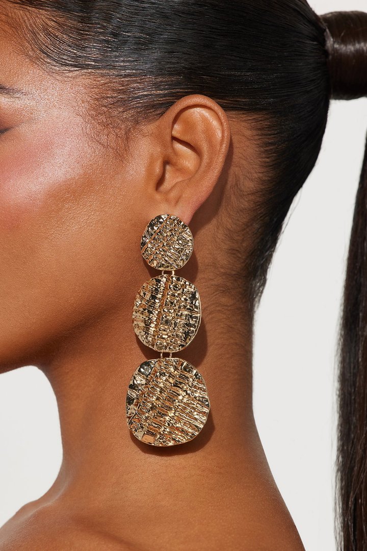 Ethiopia Earrings - Gold