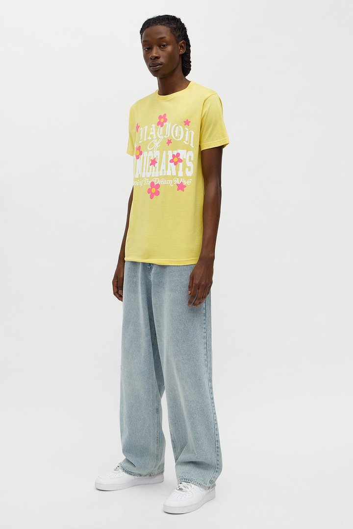 A Nation Of Immigrants Short Sleeve Tee - Yellow