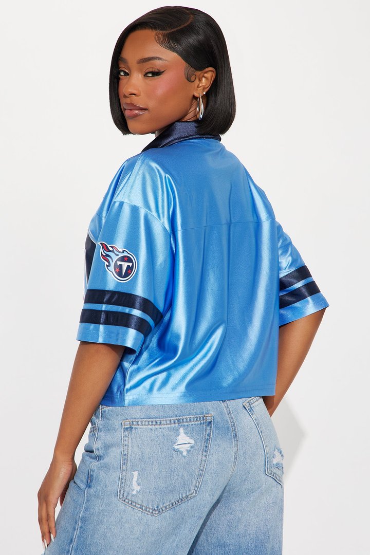 NFL Titans Cropped Shirt - Blue