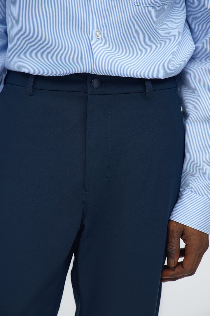 Slim Tedrick Stretch Pant - Navy