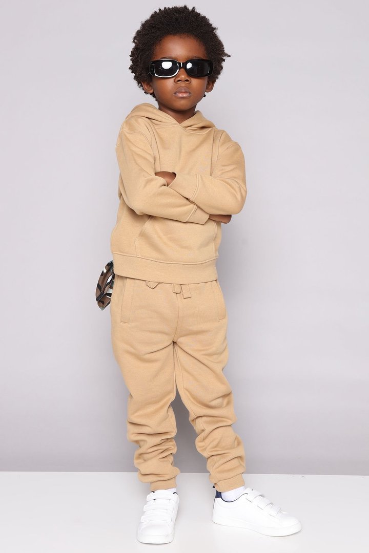Mini Stole Your Toys Oversized Jogger - Nude