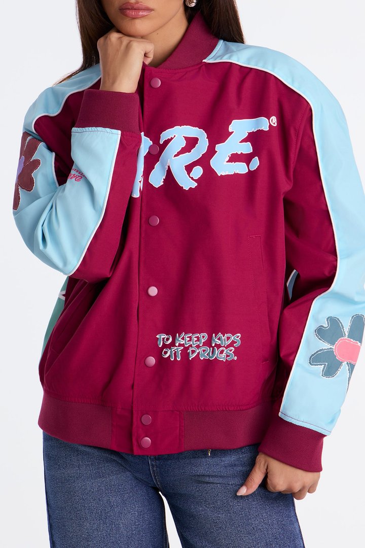 D.A.R.E Flowers Jacket - Multi Color