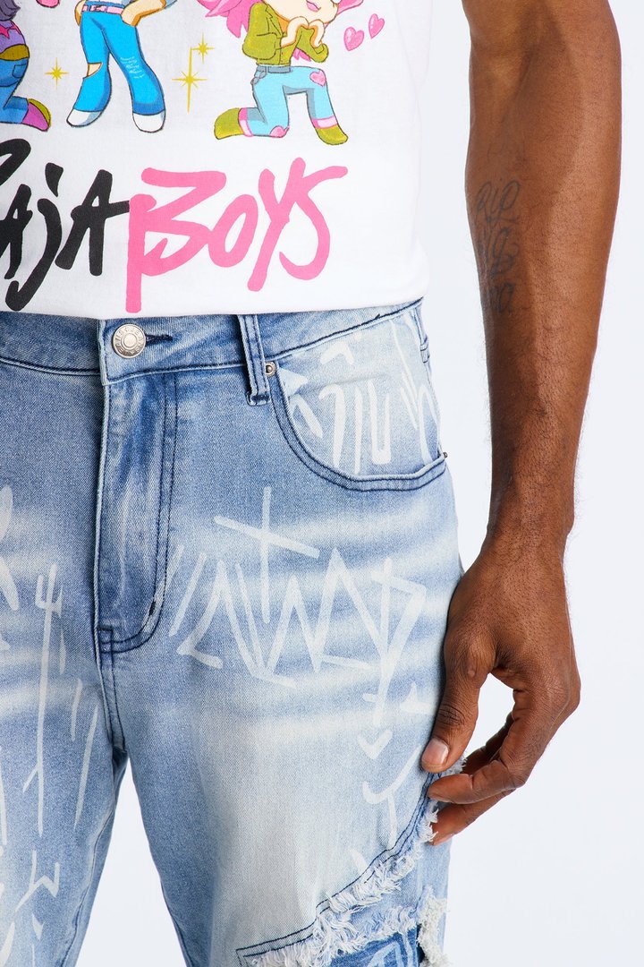 Bootcut Tag Me Up Jean - Medium Blue Wash