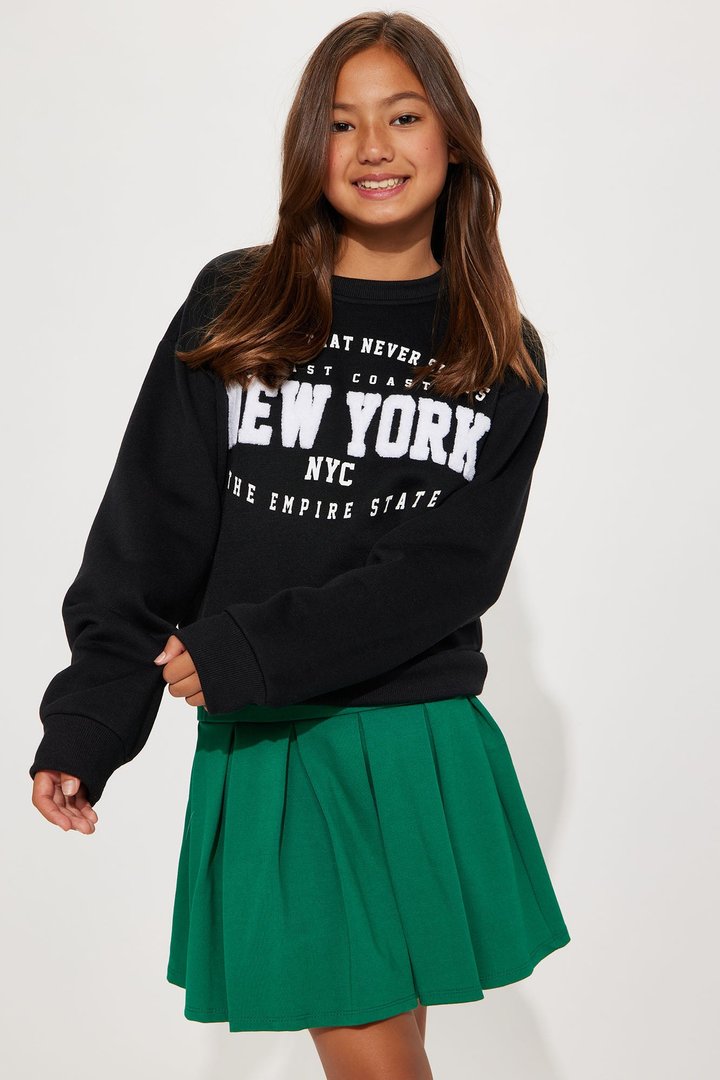 Mini The City Never Sleeps NY Sweatshirt - Black
