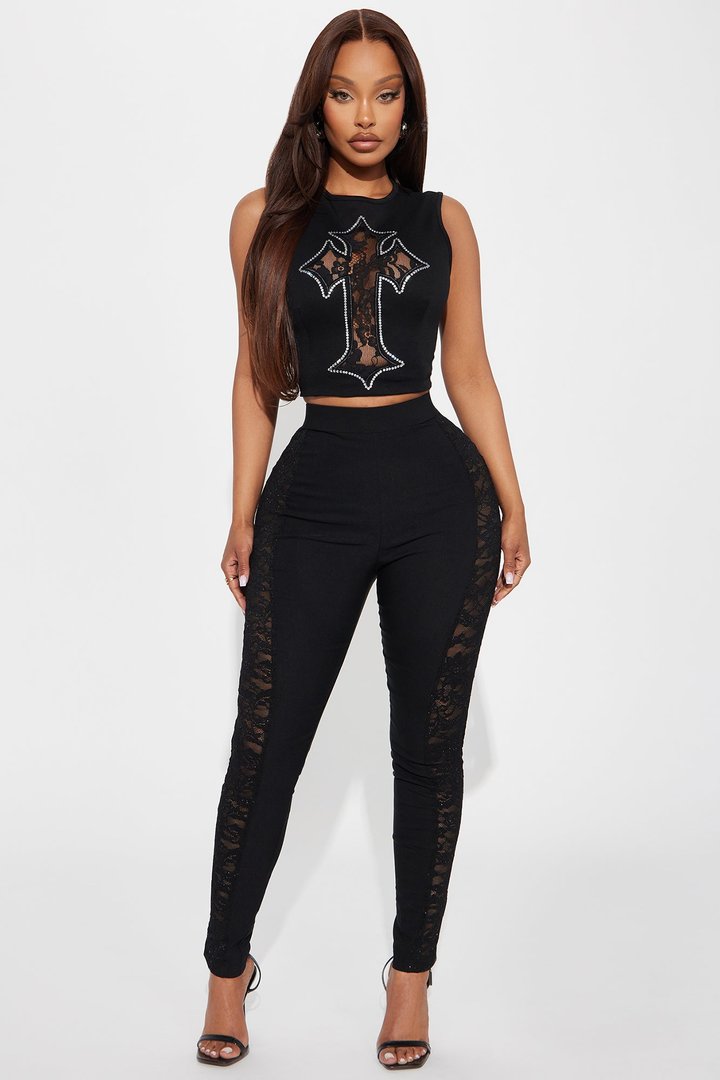 Nights Like These Legging - Black