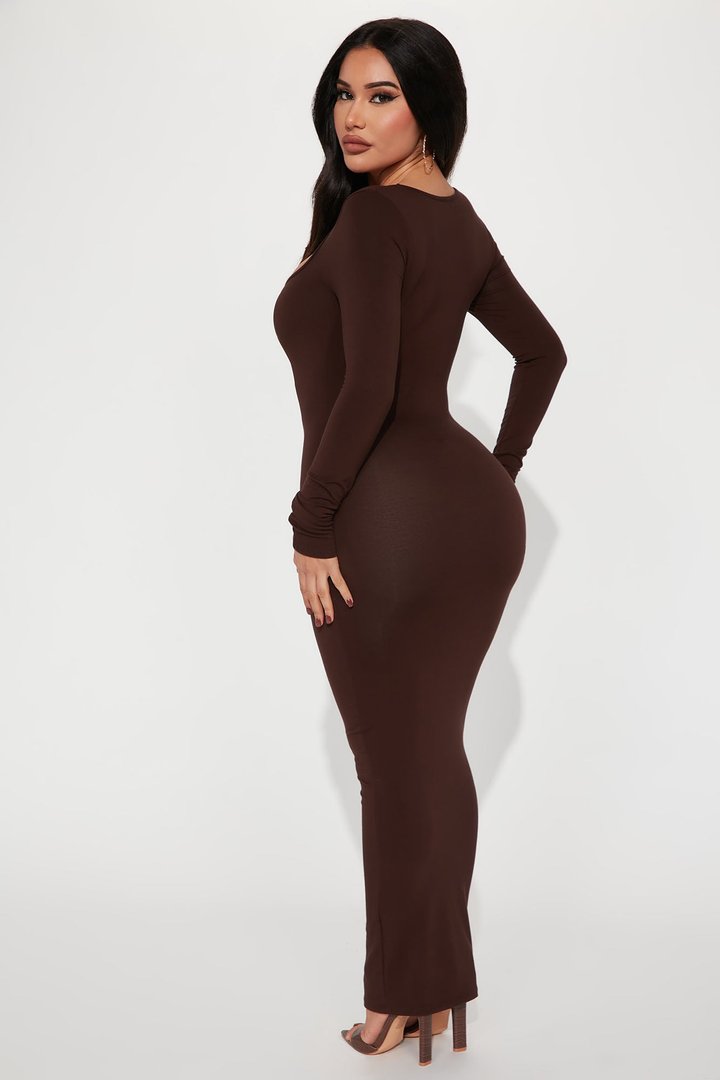 Makenzie Maxi Dress - Chocolate
