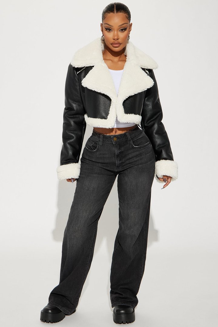 Crossing Ways Moto Jacket - Brown