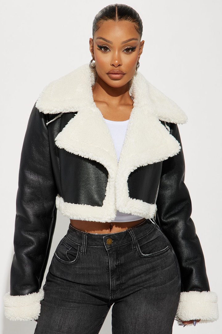 Crossing Ways Moto Jacket - Brown
