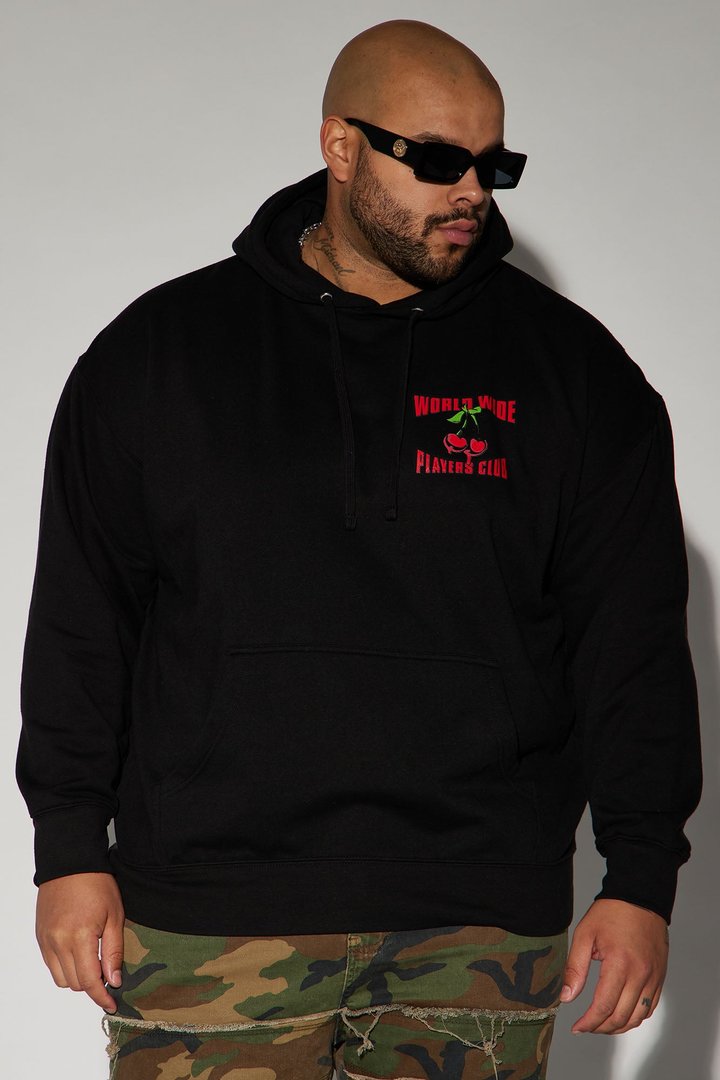 Players Play Hoodie - Black