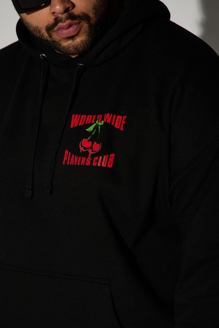 Players Play Hoodie - Black