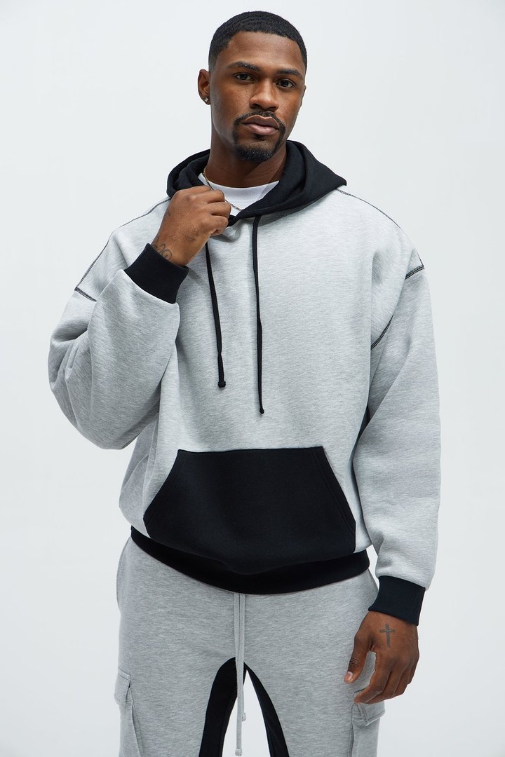 Tayson Now You See Me Hoodie - Grey/combo