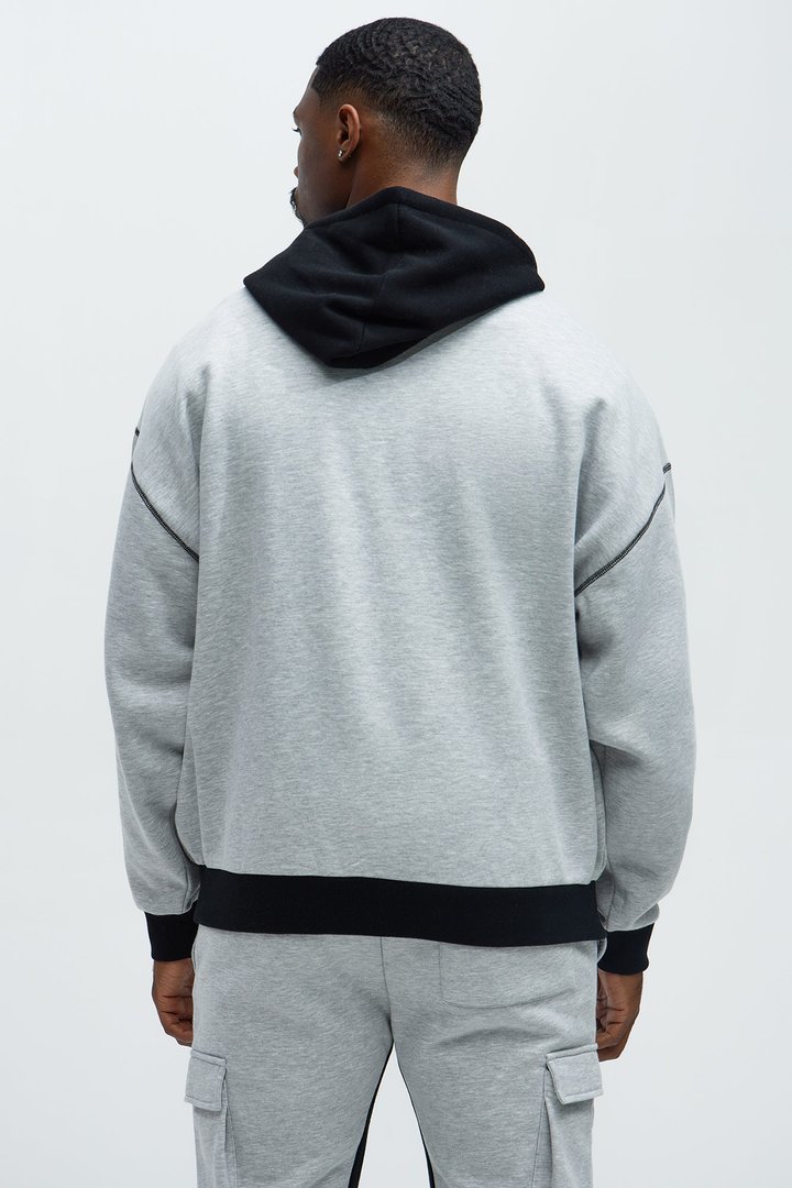 Tayson Now You See Me Hoodie - Grey/combo