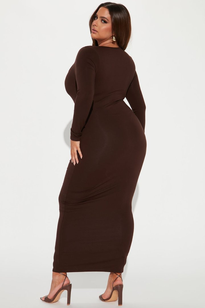 Makenzie Maxi Dress - Chocolate