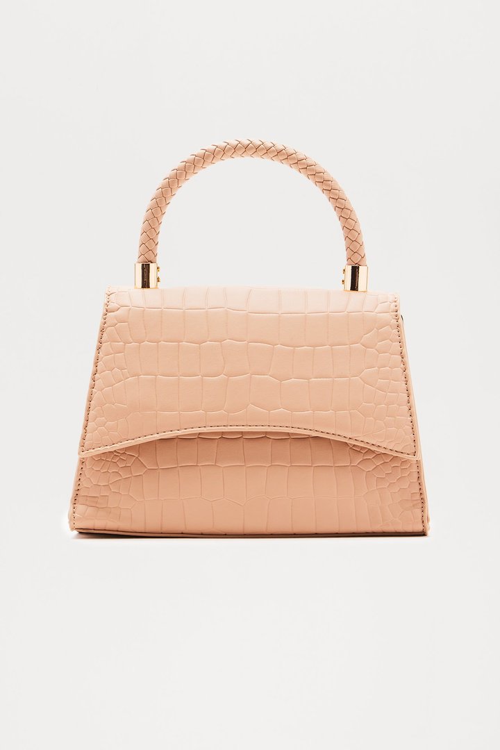 Just Crazy Talk Handbag - Nude