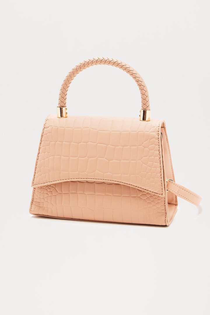 Just Crazy Talk Handbag - Nude