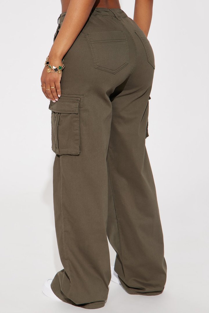 Out For The Day Cargo Pant - Olive