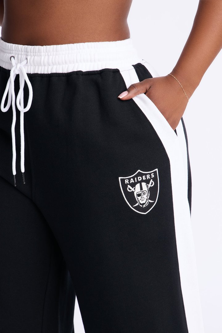 NFL Raiders Fleece Sweatpants - Black