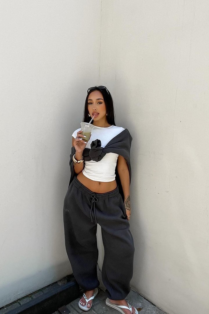 Saint Sweatpant Set - Charcoal