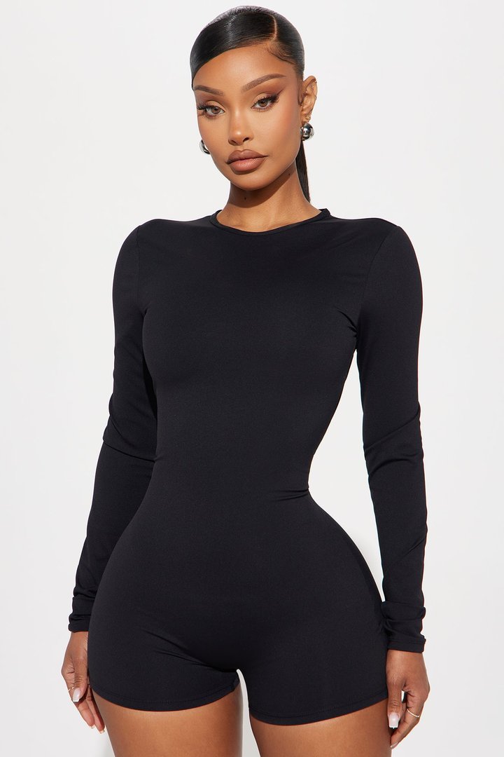Annika Romper - Black