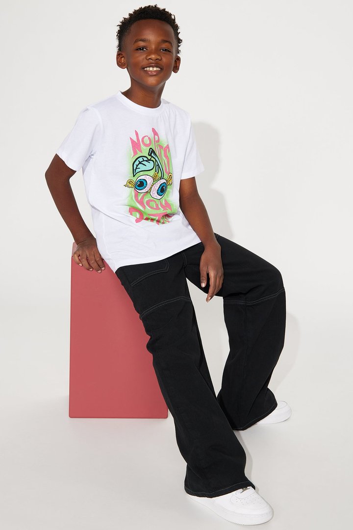 Mini Von Dutch No Pits Short Sleeve Tee - White