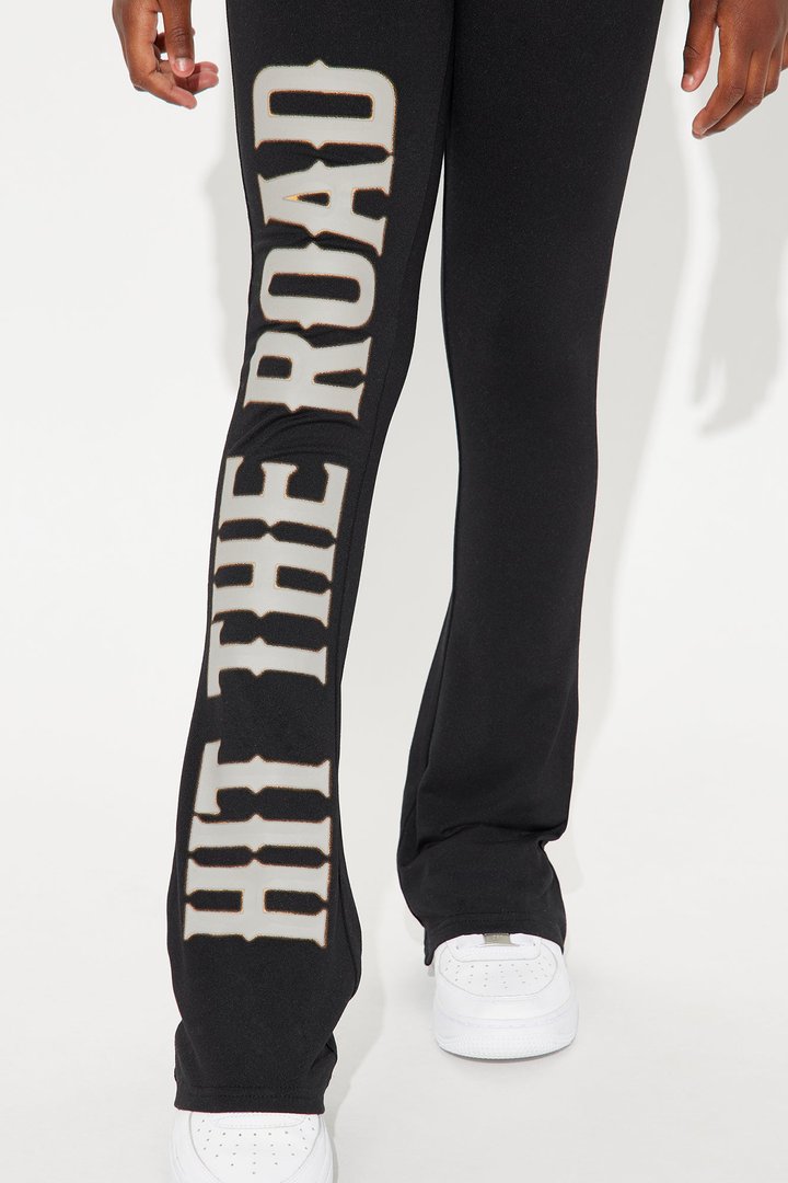 Mini Von Dutch Hit The Road Flare Pant - Black