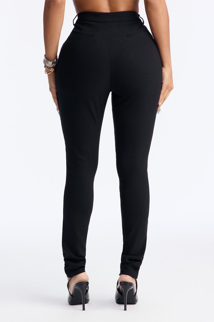 Tall Raise The Bar Skinny Trouser - Black