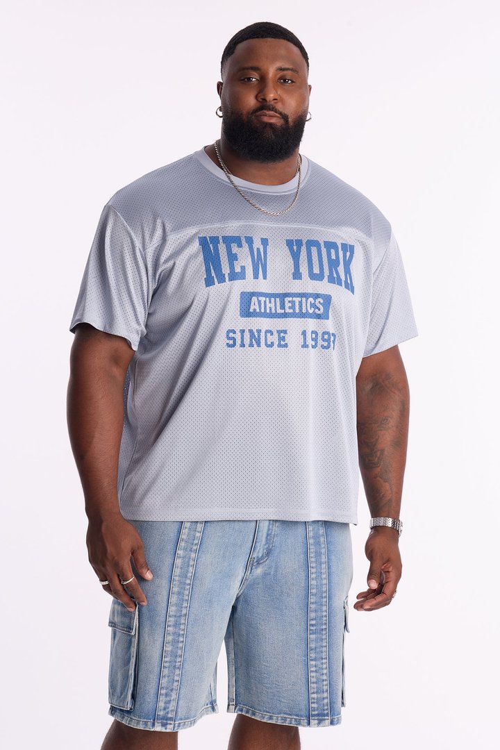New York Jersey Tee - Blue