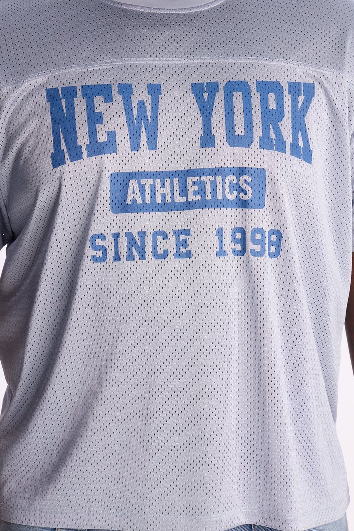 New York Jersey Tee - Blue