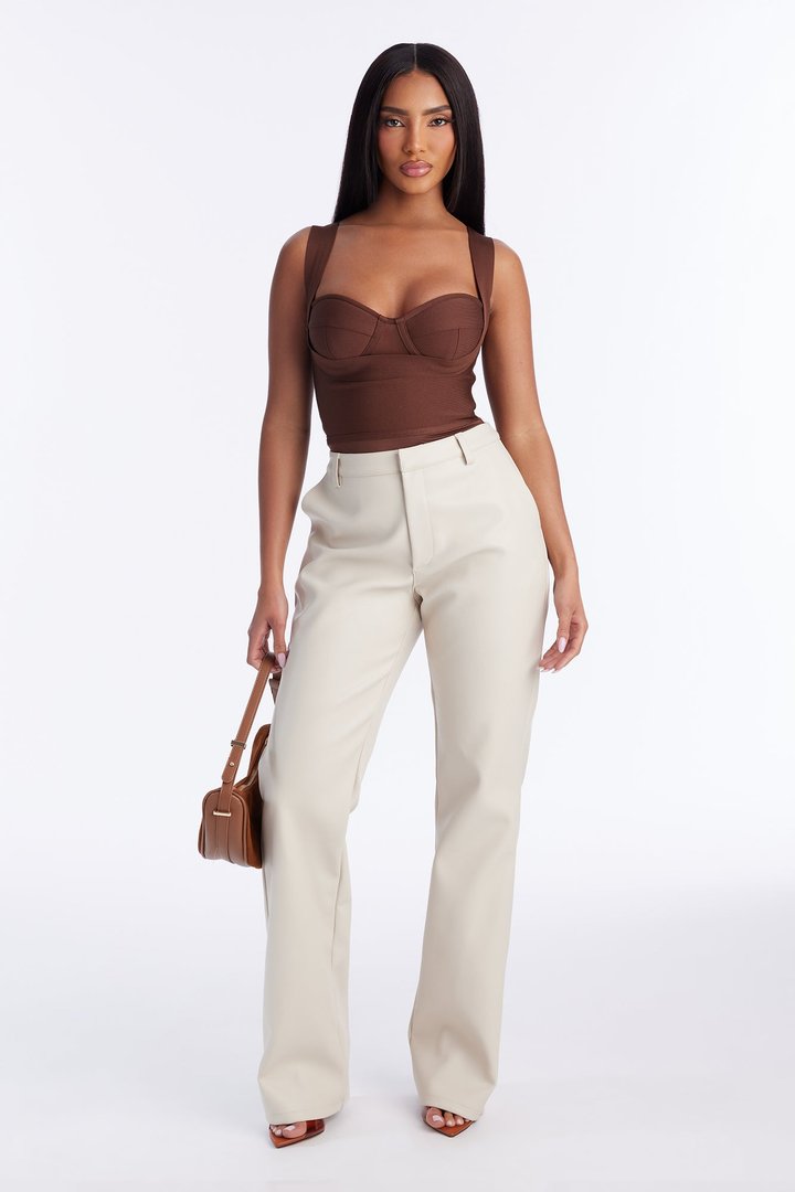 My Revenge Bandage Bodysuit - Chocolate