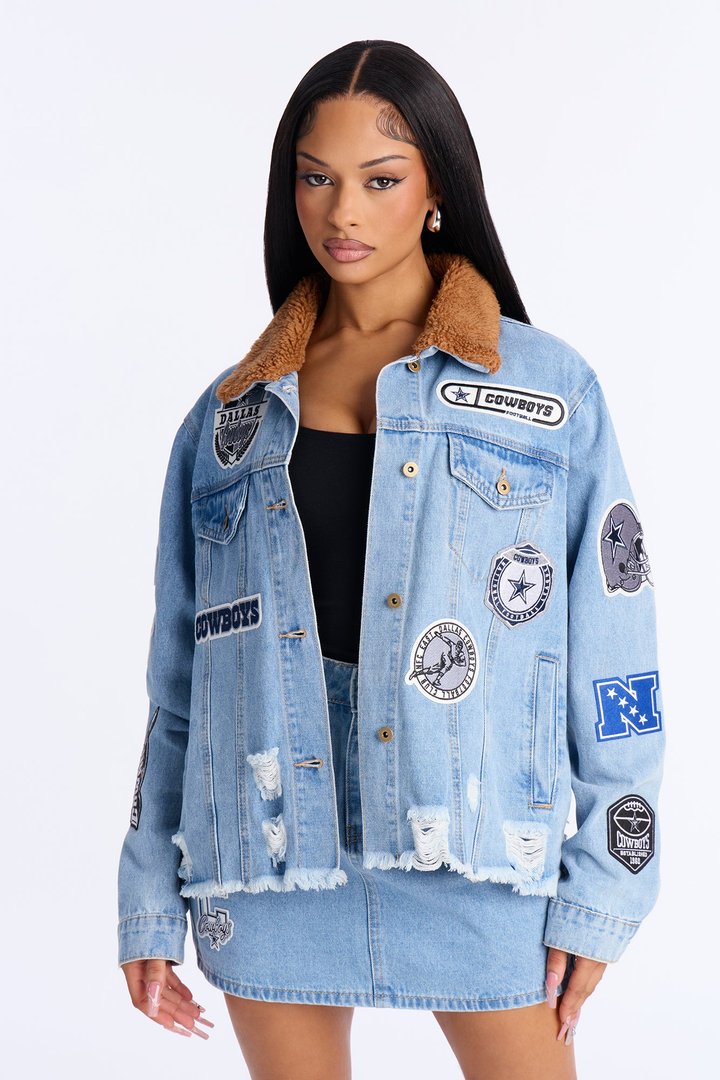 NFL Dallas Cowboys Denim Jacket - Denim