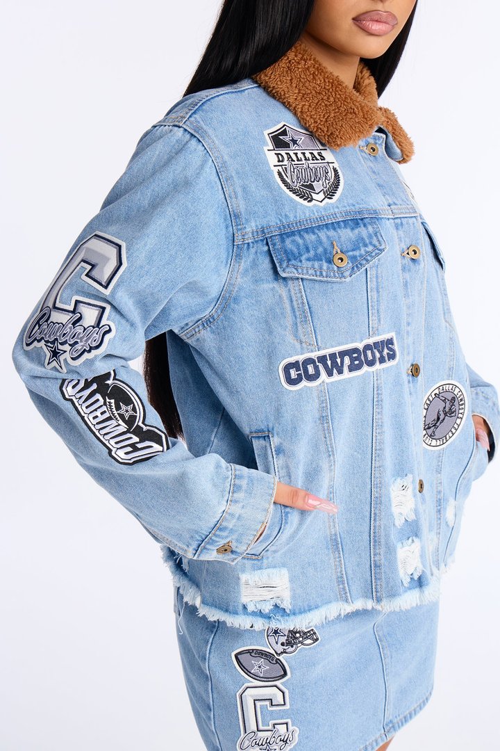 NFL Dallas Cowboys Denim Jacket - Denim