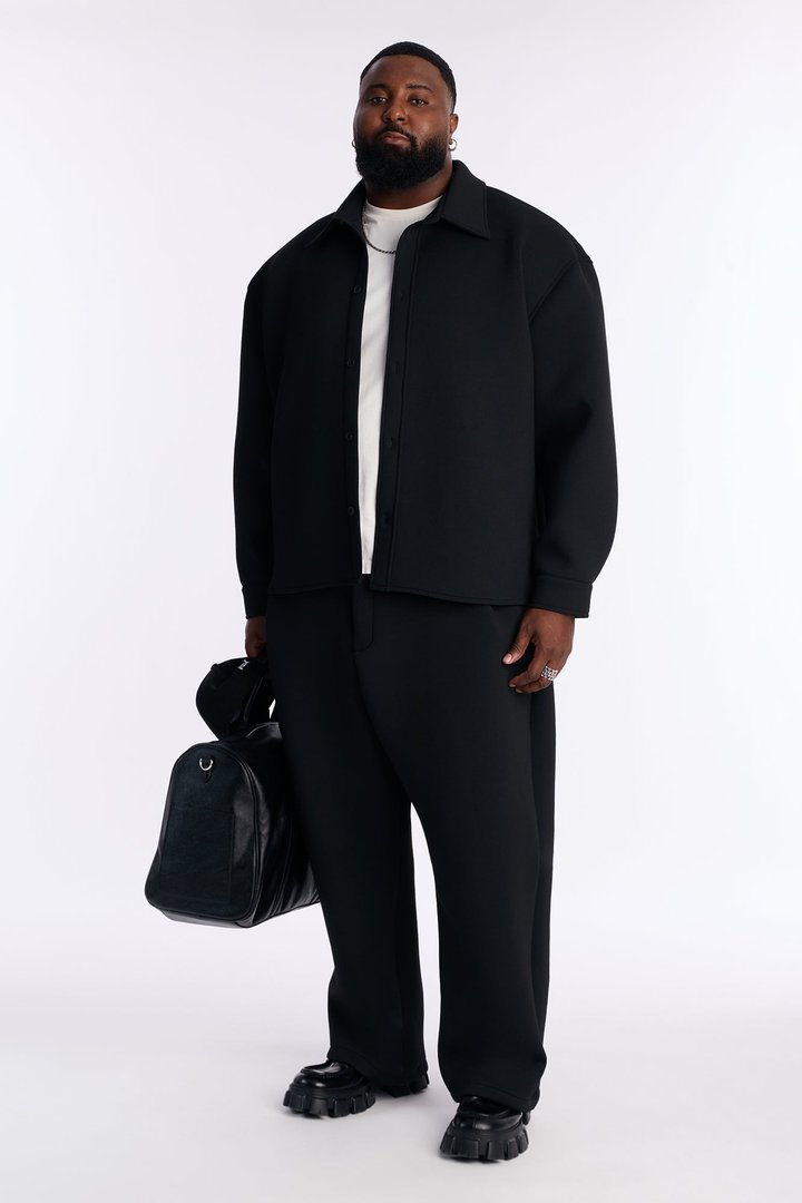 Relaxed Arclight Interlock Shirt - Black