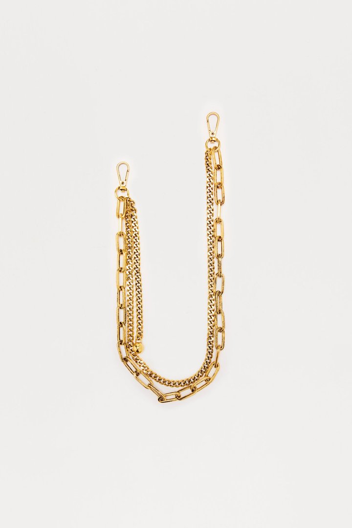 Sleek Pants Chain - Gold