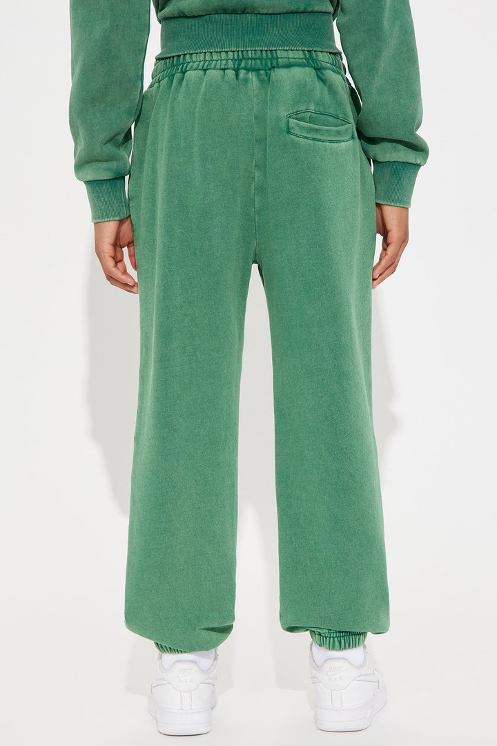 Mini Tyson Heavy Wash Jogger - Green
