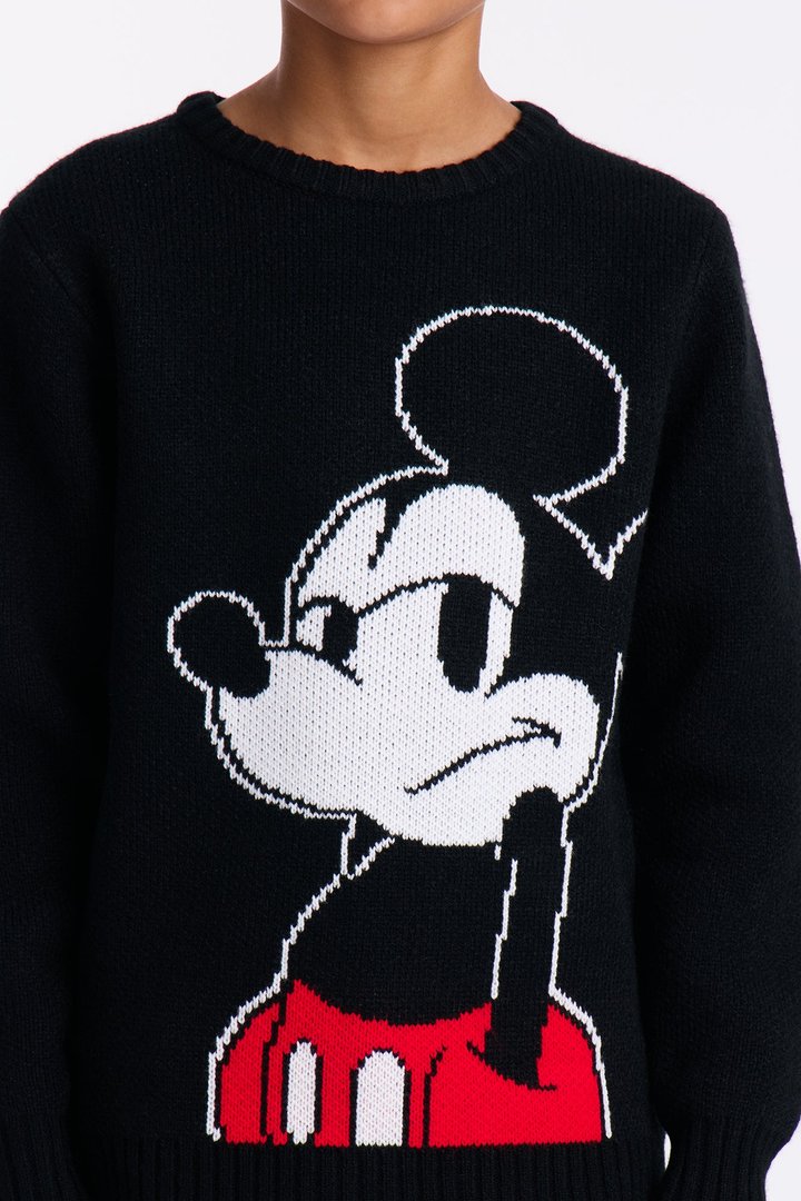 Mini Disney Mickey Chill Mode Sweater - Black