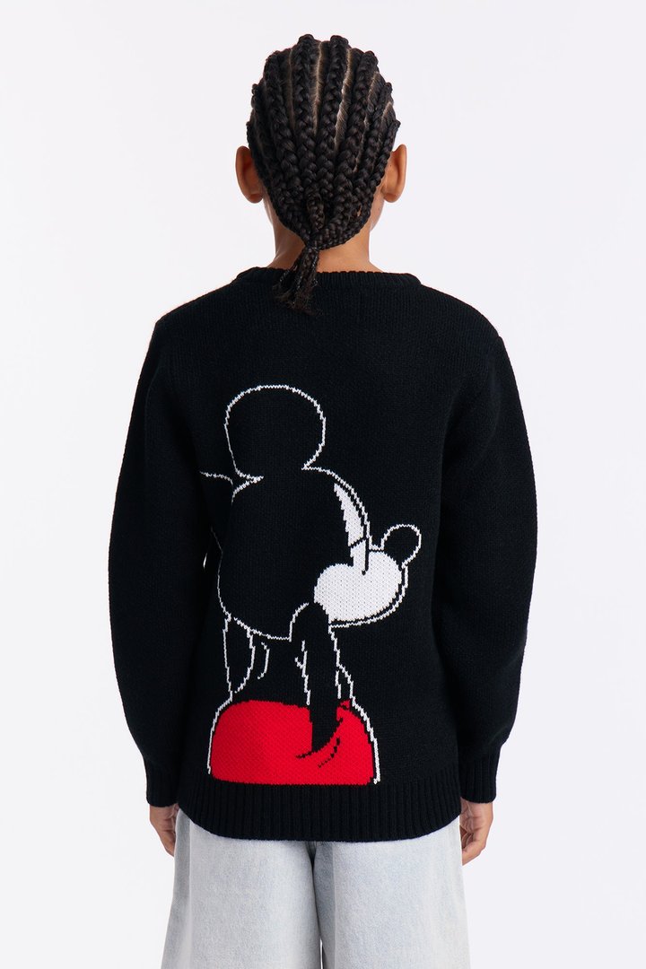 Mini Disney Mickey Chill Mode Sweater - Black