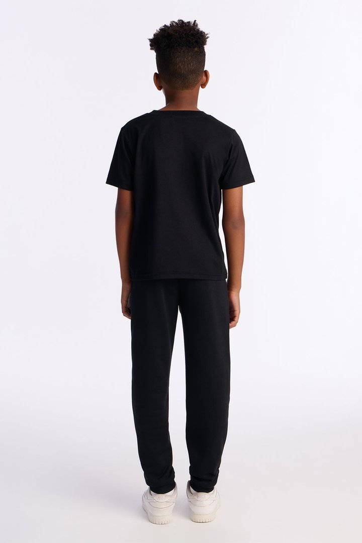 Mini Superior Jogger Pant Set - Black