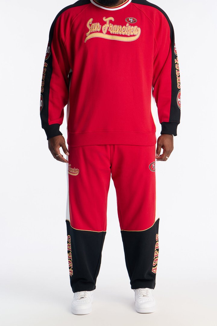 49ers Ride The Wave Sweatpants - Red